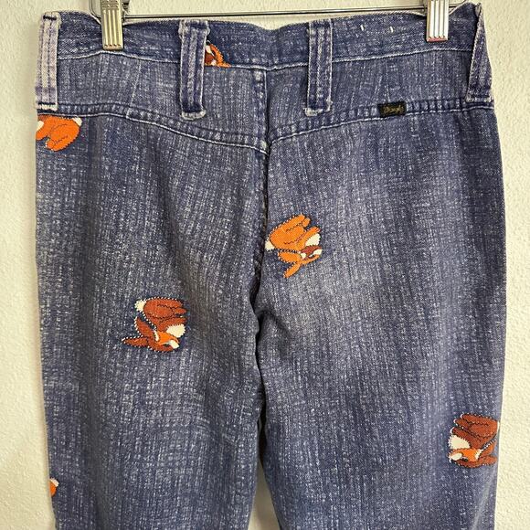 Wrangler Jeans Juniors 9 Vintage Bootcut Y2K Bunnycore Coquette Western - Picture 5 of 8